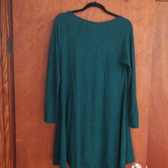 NWT Deep green short dress by Workshop.  Sz XL - Picture 2 of 3